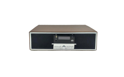 乙烯材质带CD/USB经典播放机褐色