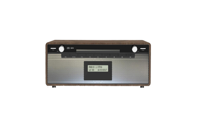 复古收音机带USB黑色