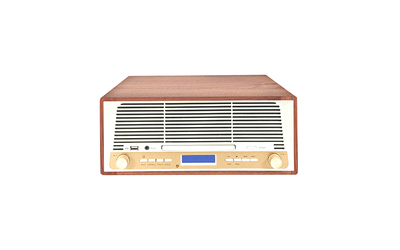 带USB的收音机可连耳机红色